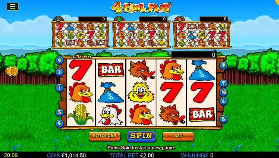Free Mode: Try 4 Fowl Play Without Risk