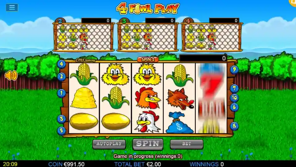 Casino Bonuses Compatible with 4 Fowl Play
